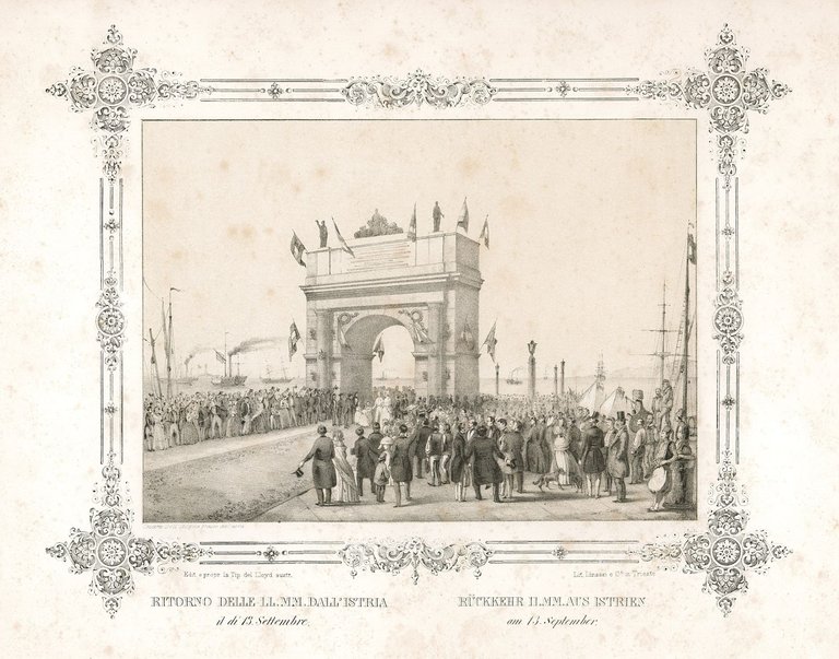 Ritorno della LL.MM. dall'Istria / il dì 13 Settembre | Immagine Gallery 2