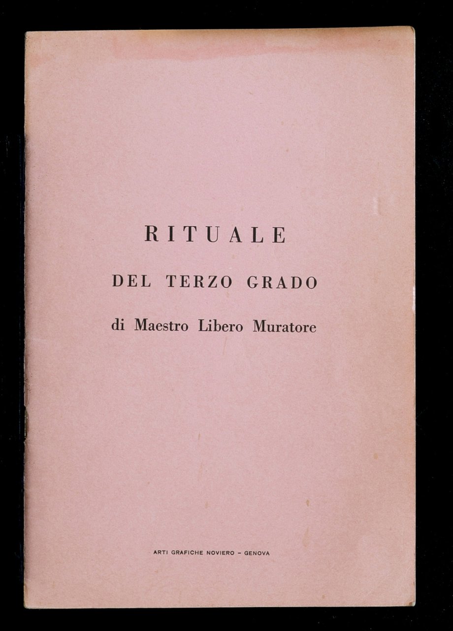 Rituale del terzo grado