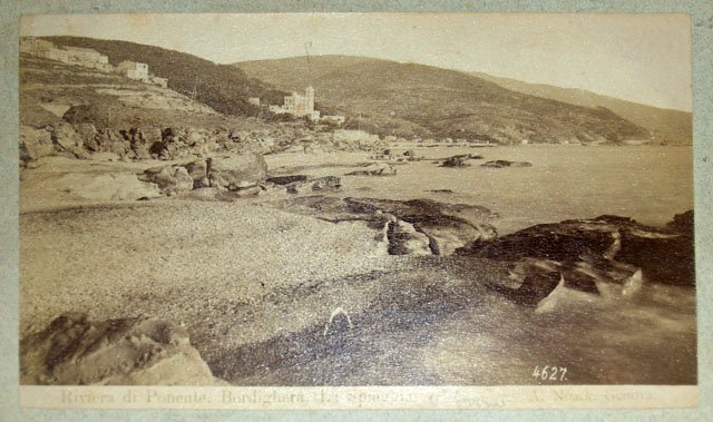 Riviera di Ponente, Bordighera. La Spiaggia