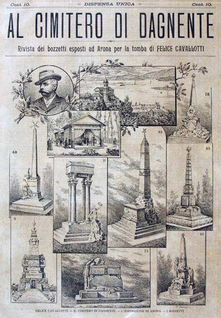 Rivista dei bozzetti esposti ad Arona per la tomba di …