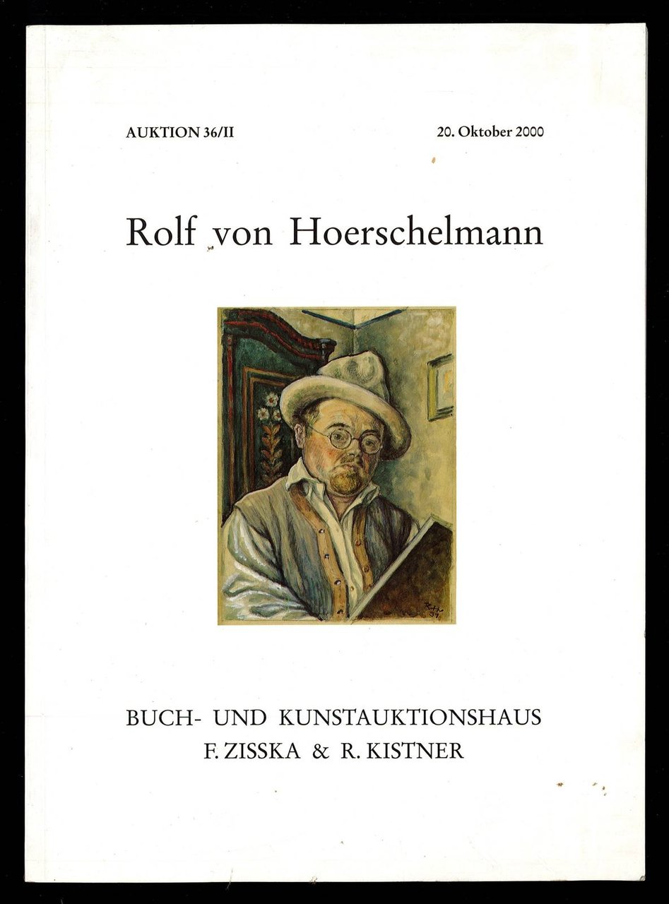 Rolf von Hoerschelmann. Auktion 36/II. 20 Oktober 2000 | Immagine principale