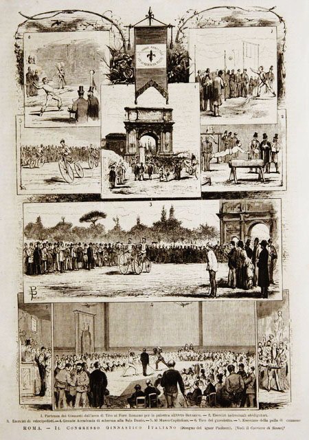 Roma.- Il Congresso Ginnastico Italiano
