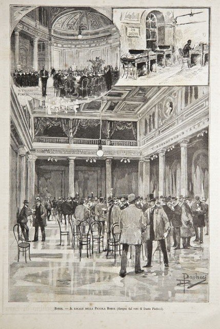 Roma.- Il locale della Piccola Borsa