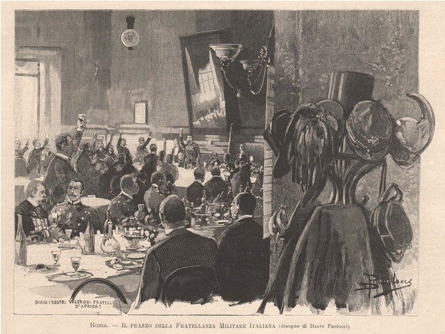 Roma - Il pranzo della Fratellanza Militare Italiana