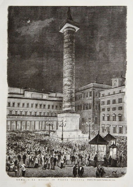 Roma.- La musica in Piazza Colonna