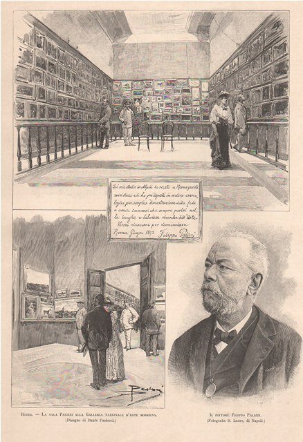 Roma.- La sala Palizzi alla Galleria nazionale d’Arte moderna - …