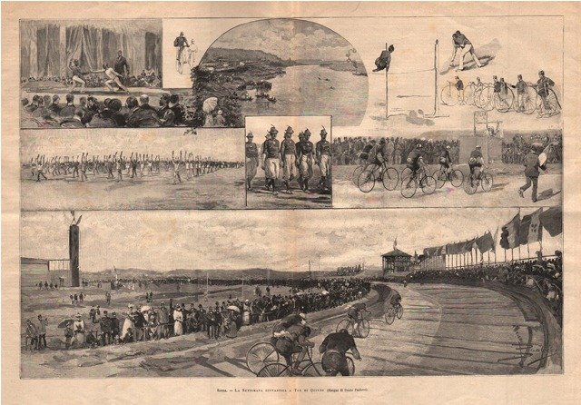 Roma - La Settimana ginnastica a Tor di Quinto