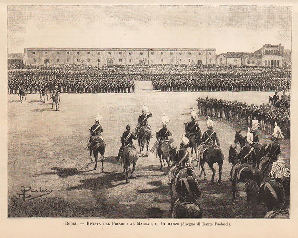 Roma - Rivista del Presidio al Maccao, il 14 marzo