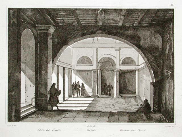 Roma. Casa de' Cenci