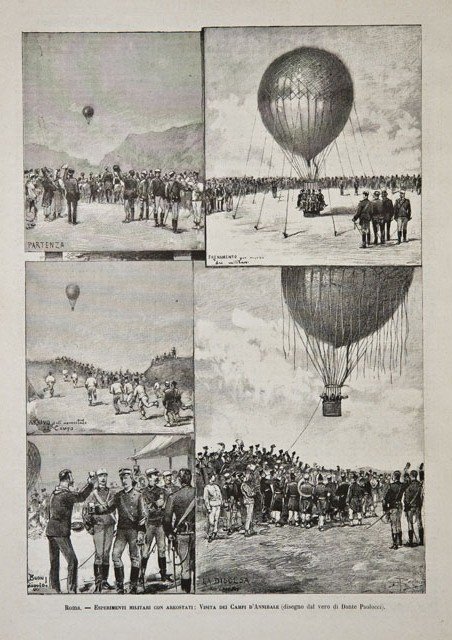 Roma / Esperimenti militari con areostati: Visita dei Campi d’Annibale
