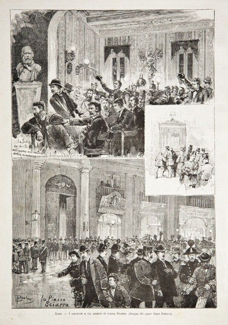 Roma / I disordini e gli arresti in piazza Sciarra