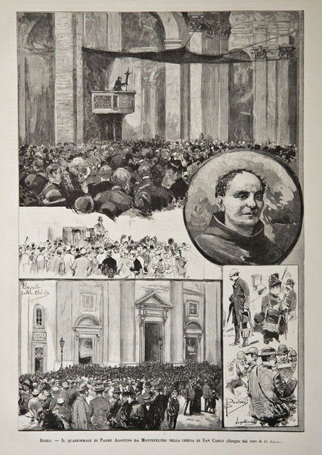 Roma / Il quaresimale di Padre Agostino da Montefeltro nella …