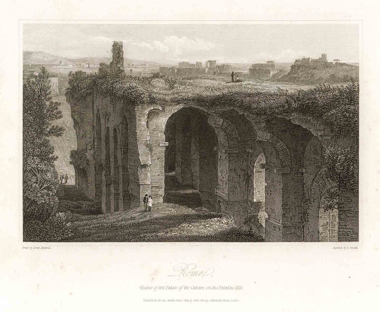 Rome. Ruins of the Palace of the Caesars, on the … | Immagine principale