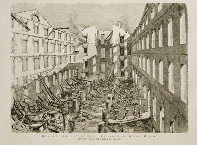 Rovine del cotonificio Fumagalli, presso Monza