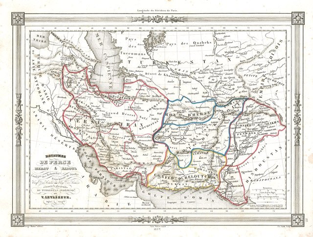 Royaumes de Perse Herat & Kabul