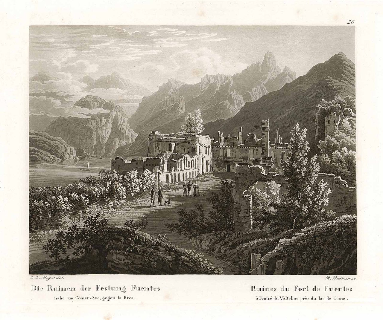 Ruines du Fort de Fuentes à l'entré du Valteline près … | Immagine principale