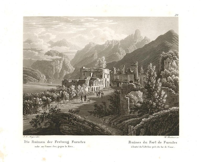 Ruines du Fort de Fuentes à l'entré du Valteline près … | Immagine Gallery 2