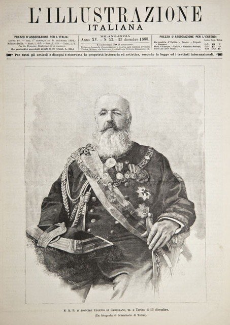 S. A. R. il principe Eugenio di Carignano, m. a …