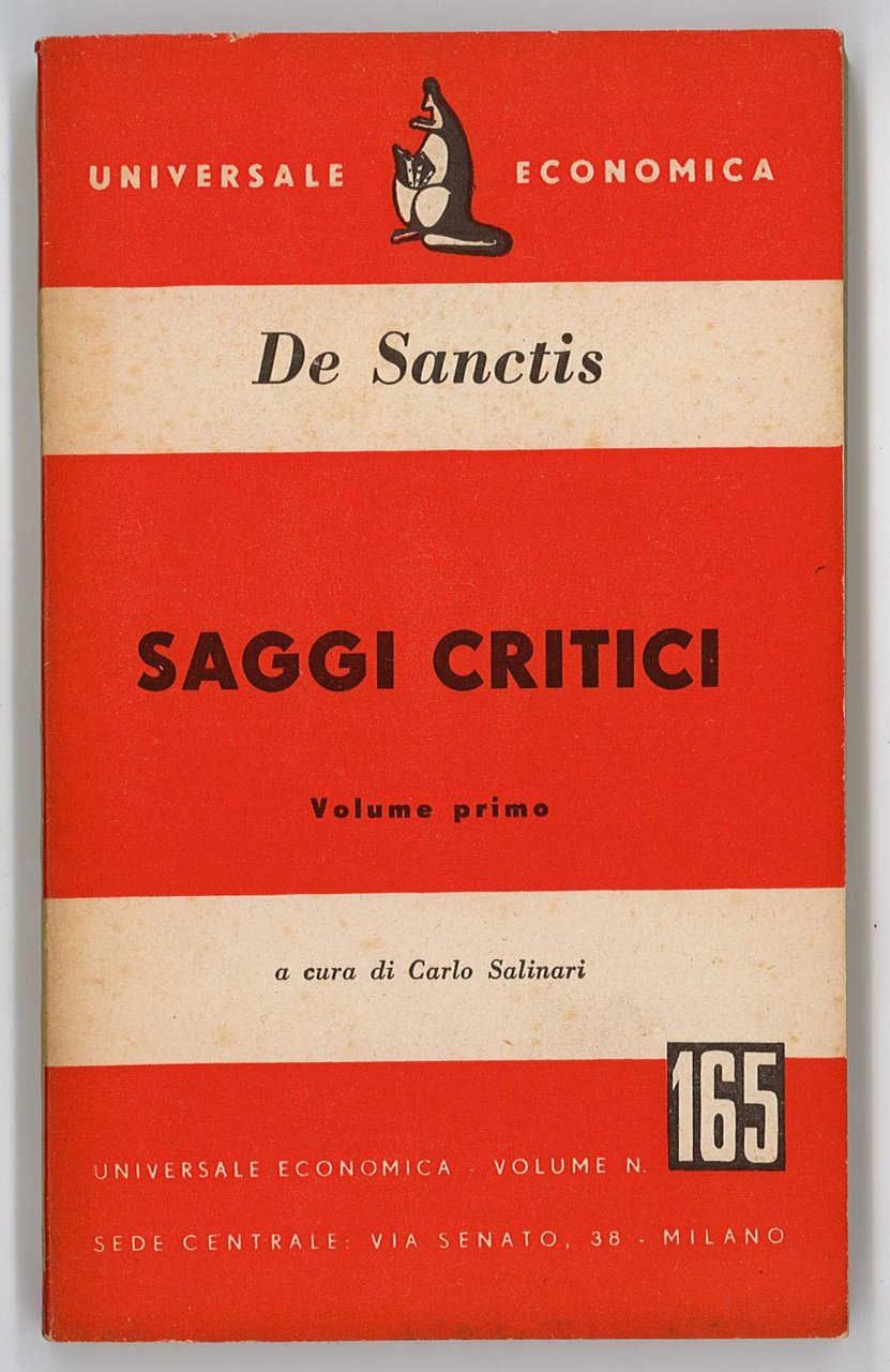 Saggi critici (volume primo)