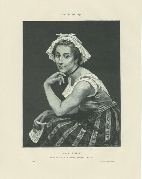 Salon de 1876 – Manon Lescaut