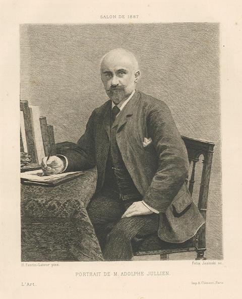 Salon de 1887 – Portrait de M. Adolphe Jullien