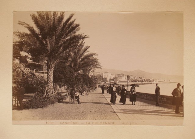 San Remo . La promenade