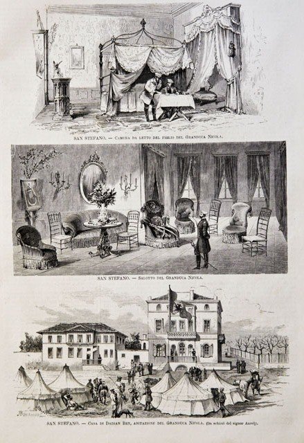 San Stefano.- Camera da letto del figlio del Granduca Nicola.- …