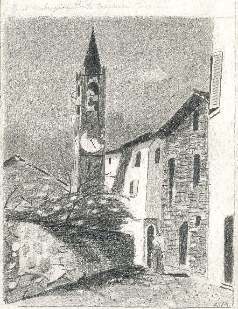 Sant Ambrogio in Ponte Capriasca Tessin