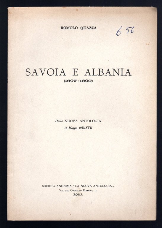 Savoia e Albania (1607-1609)