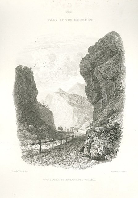 Scene near Primolano, Val-Sugana