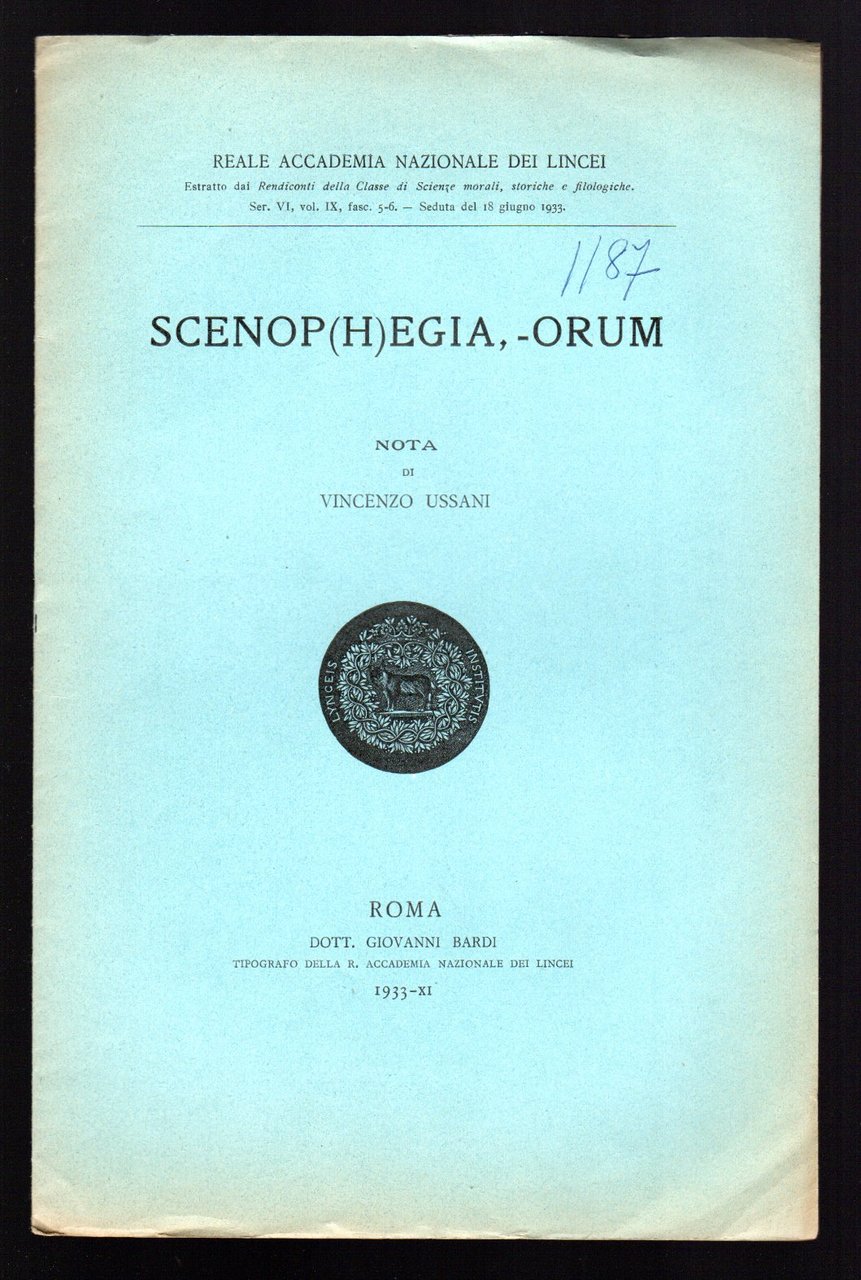 Scenop(h)egia, -orum