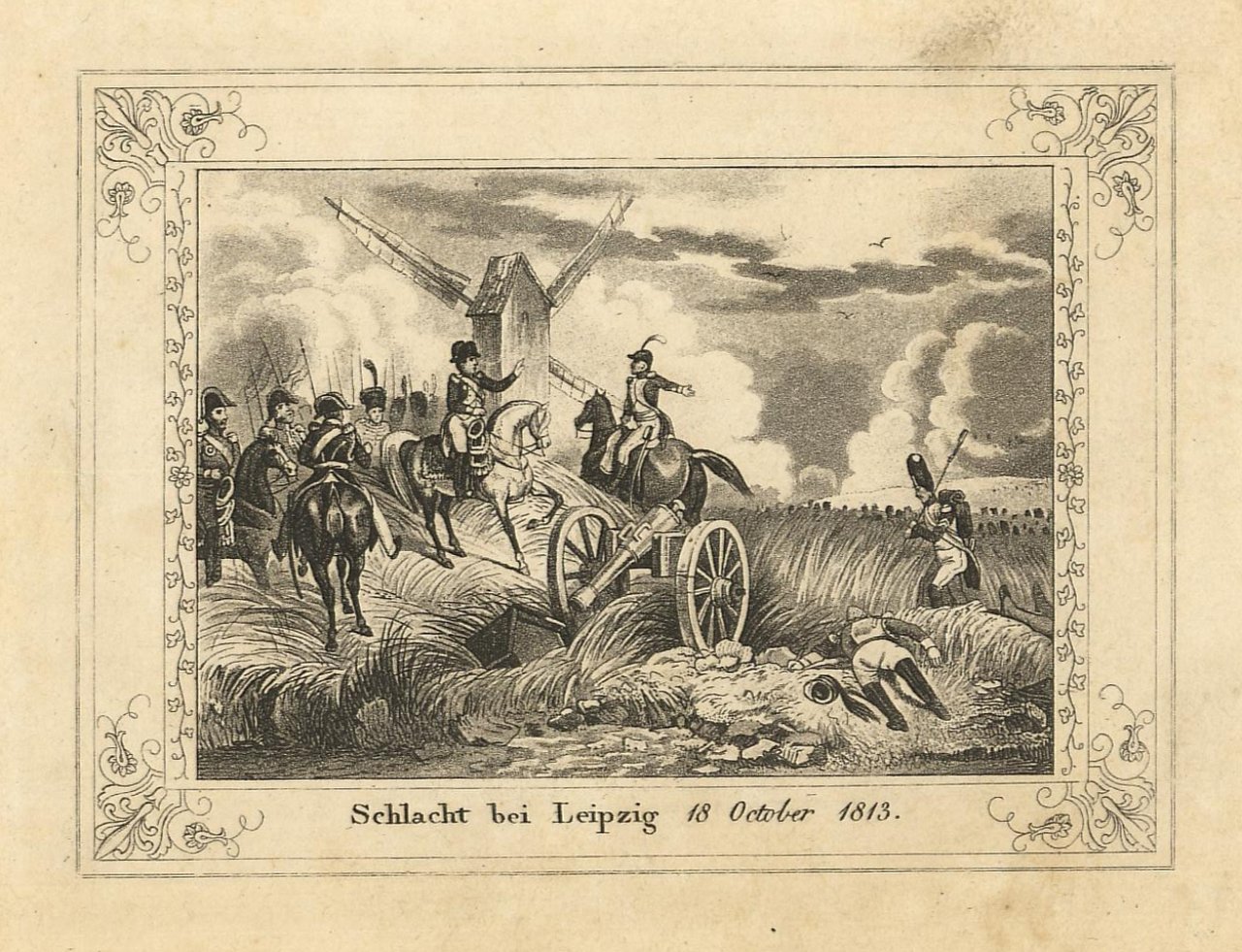 Schlacht bei Leipzig 18 October 1813