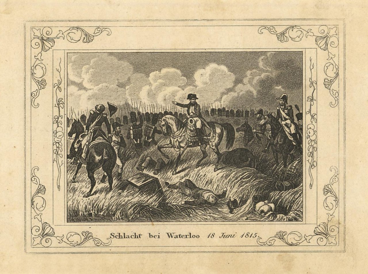 Schlacht bei Waterloo 18 Juni 1815