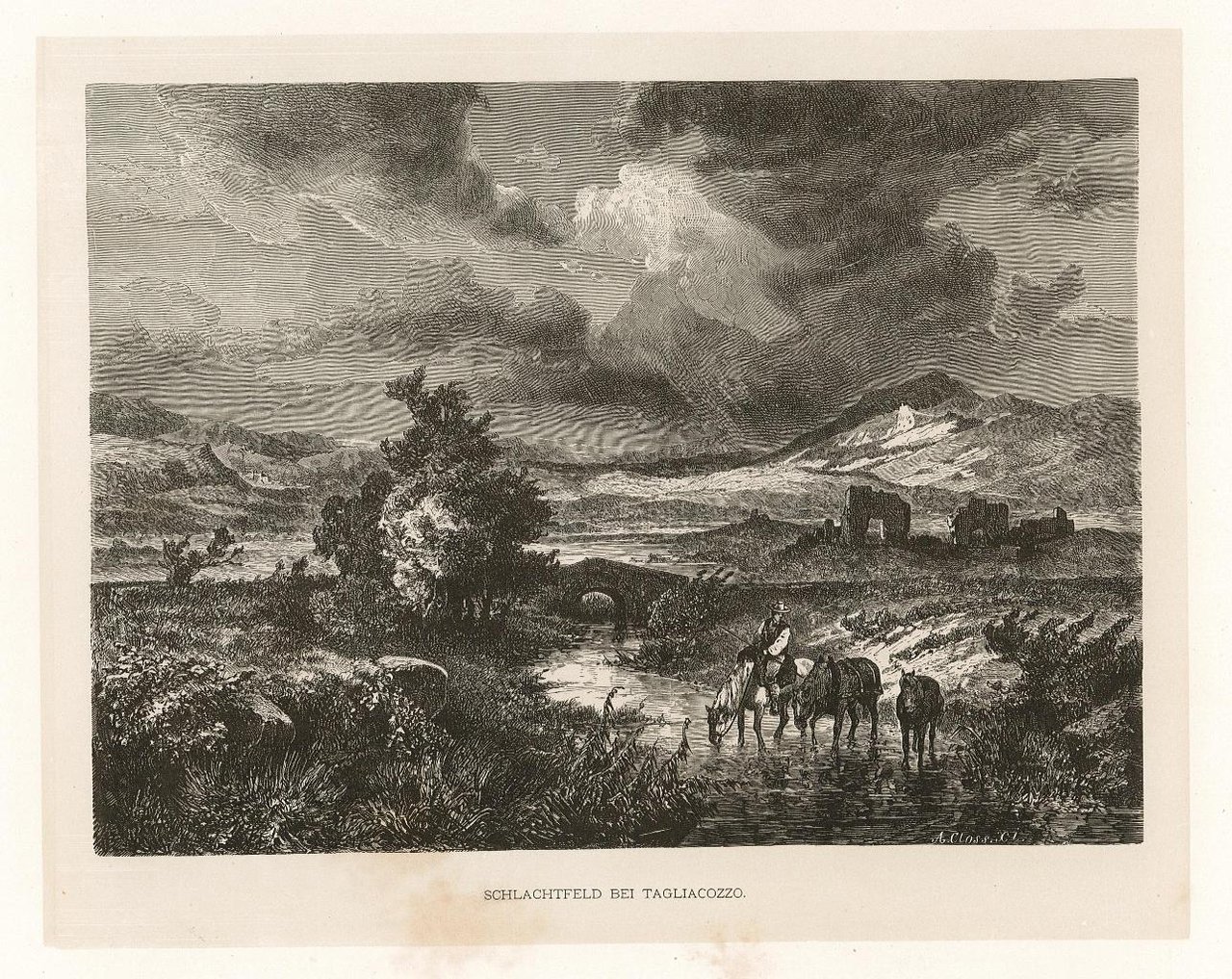 Schlachtfeld bei Tagliacozzo