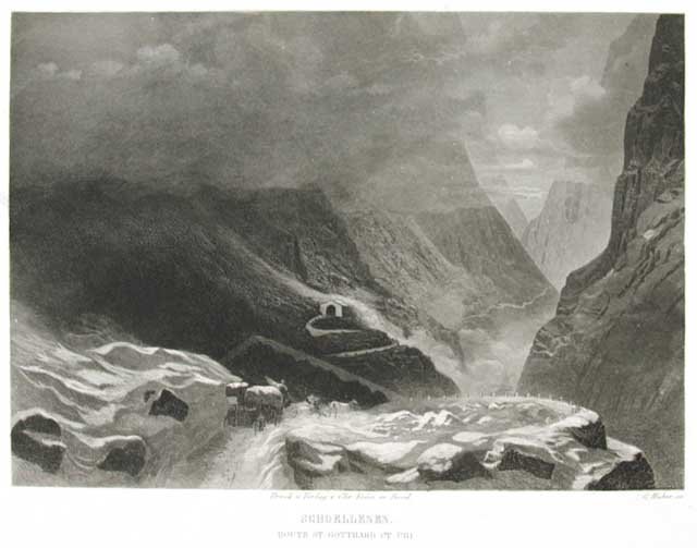Schoellenen - Route st. Gotthard - ct. Uri