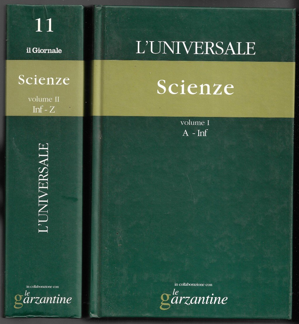 Scienze Vol I A-Inf - Scienze Vol II Inf-Z