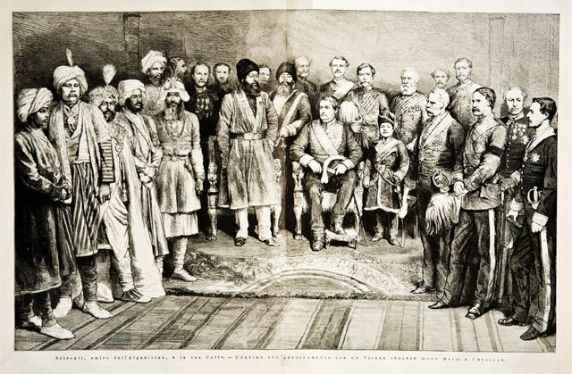 Scir-Alì, emiro dell’Afganistan, e la sua corte.- L’ultimo suo abboccamento …