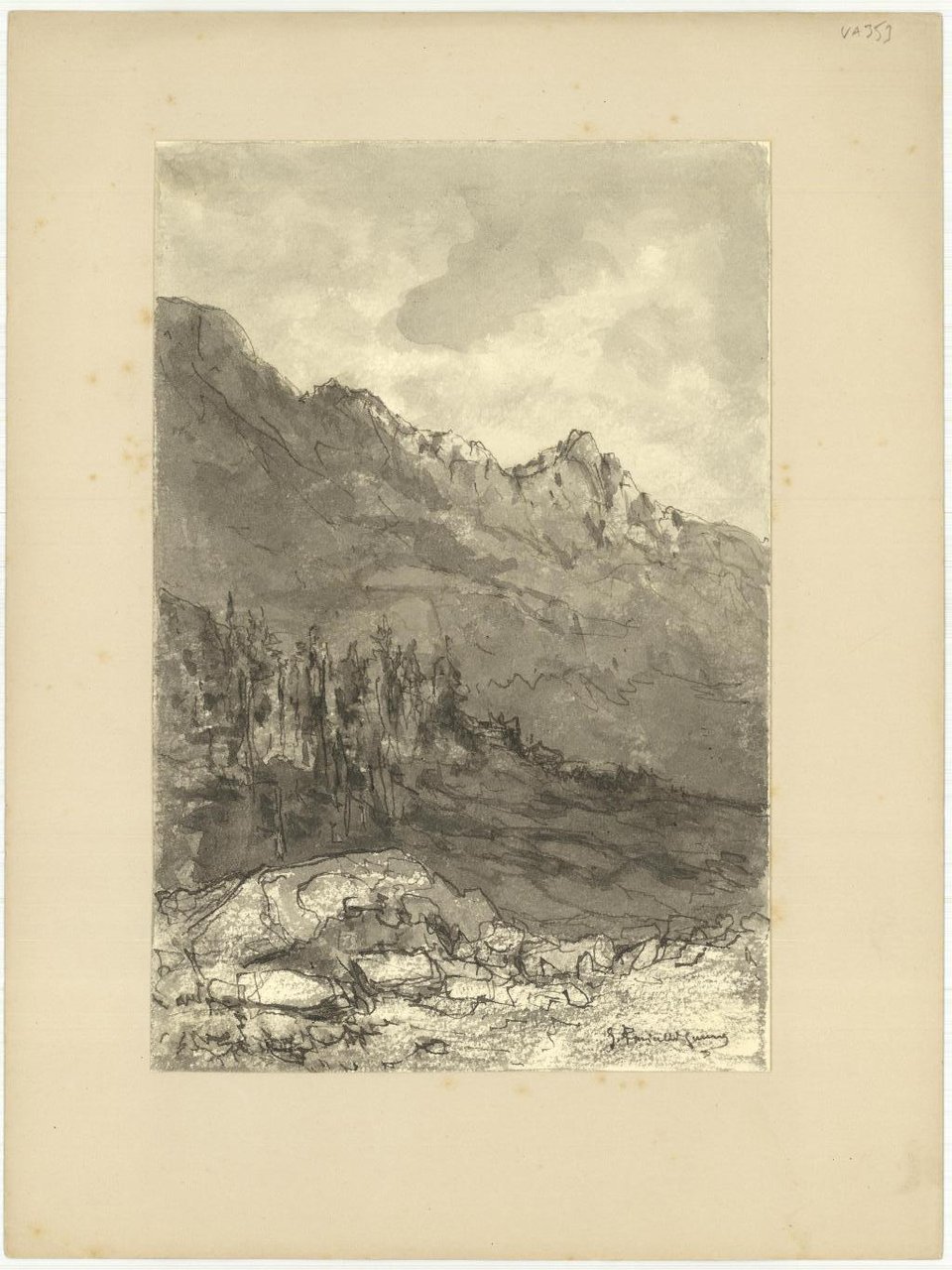 Scorcio di paesaggio (senza titolo) | Immagine principale