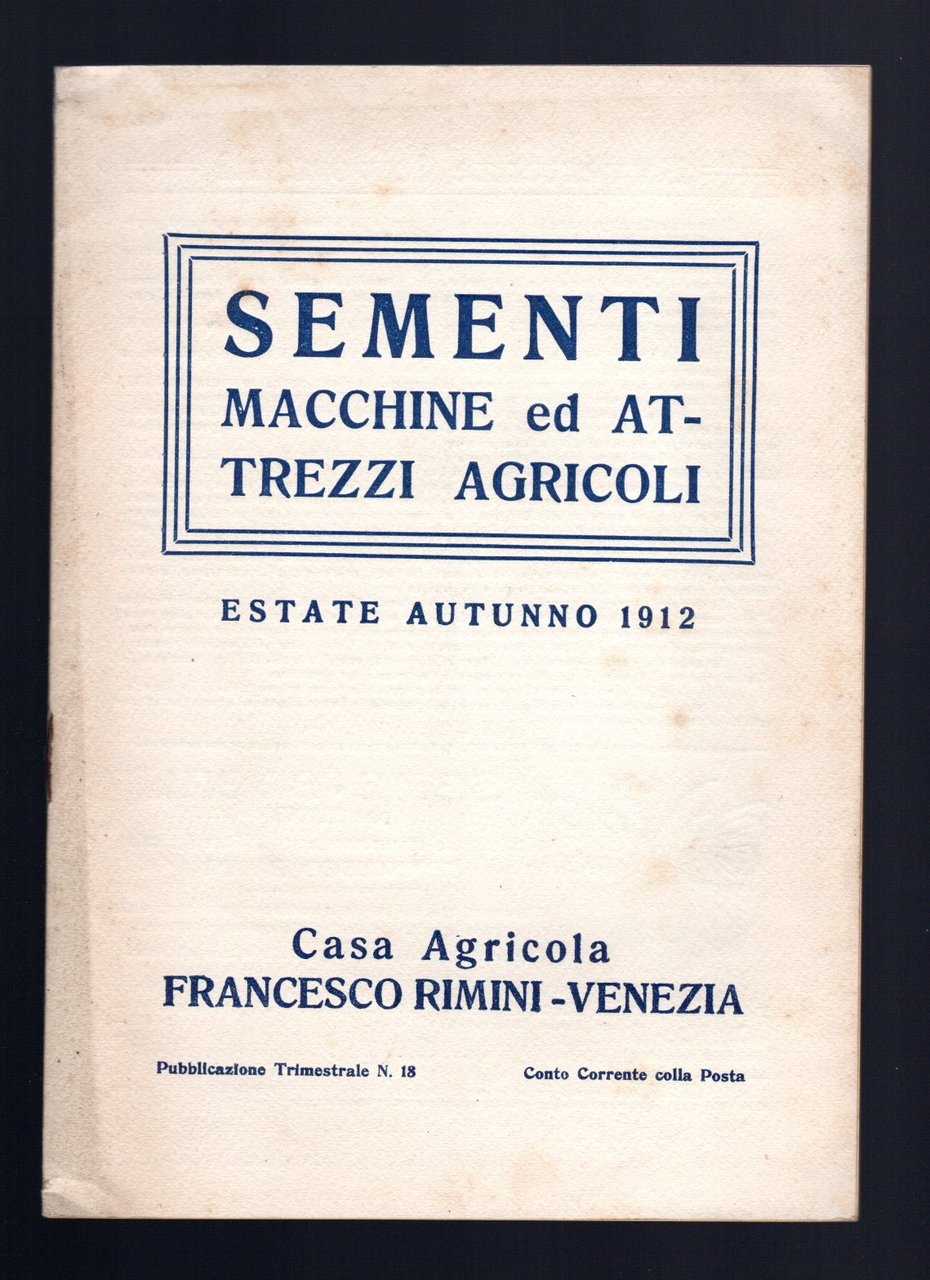 Sementi Macchine ed Attrezzi Agricoli