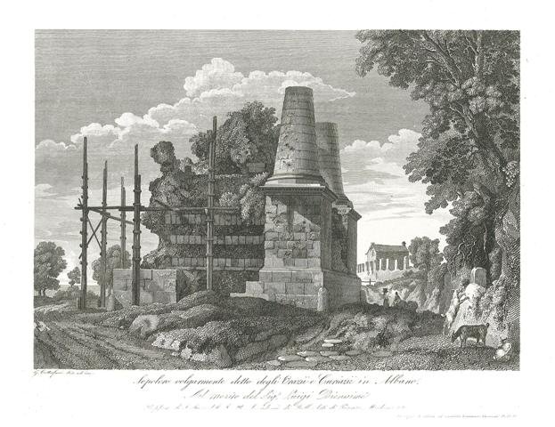 Sepolcro volgarrmente detto degli Orazi e Curazii in Albano