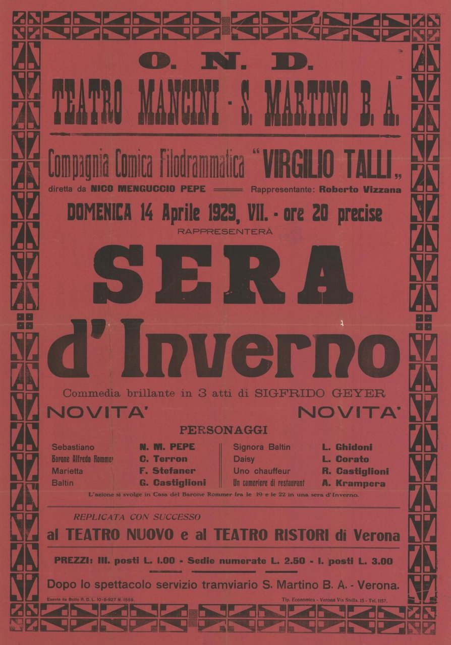 Sera d'inverno