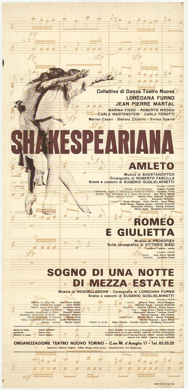 Shakespeariana - Amleto, Romeo e Giulietta, Sogno di una notte …