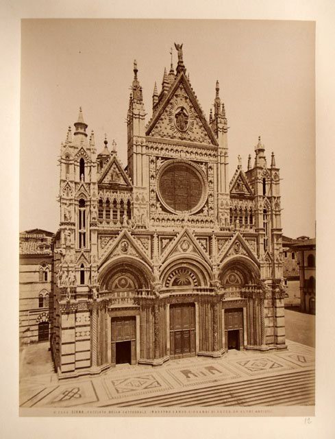 Siena - Facciata della cattedrale