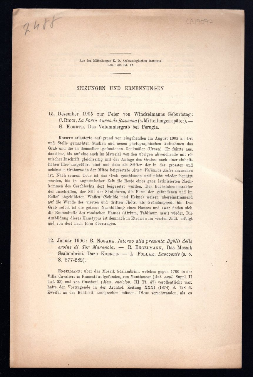 Sitzungen und Ernennungen | Immagine principale