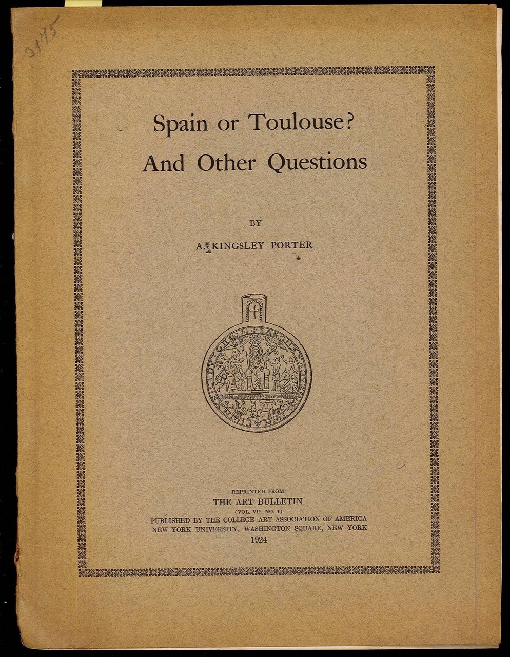 Spain or Toulouse? And Other Questions