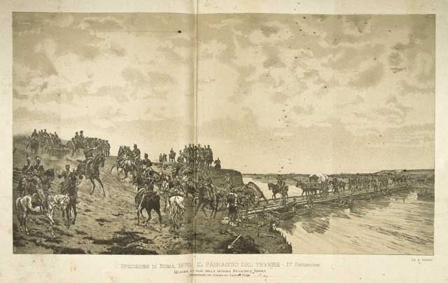 Spedizione di Roma, 1870: Il passaggio del Tevere - 17 …