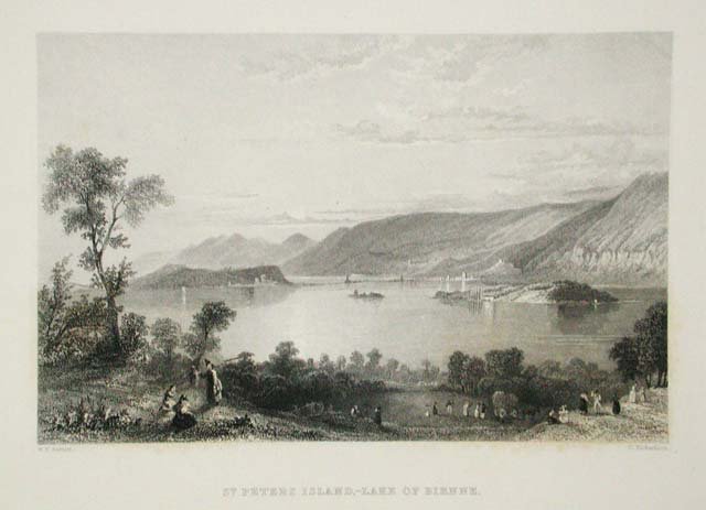 St. Peters Island - Lake of Bienne.
