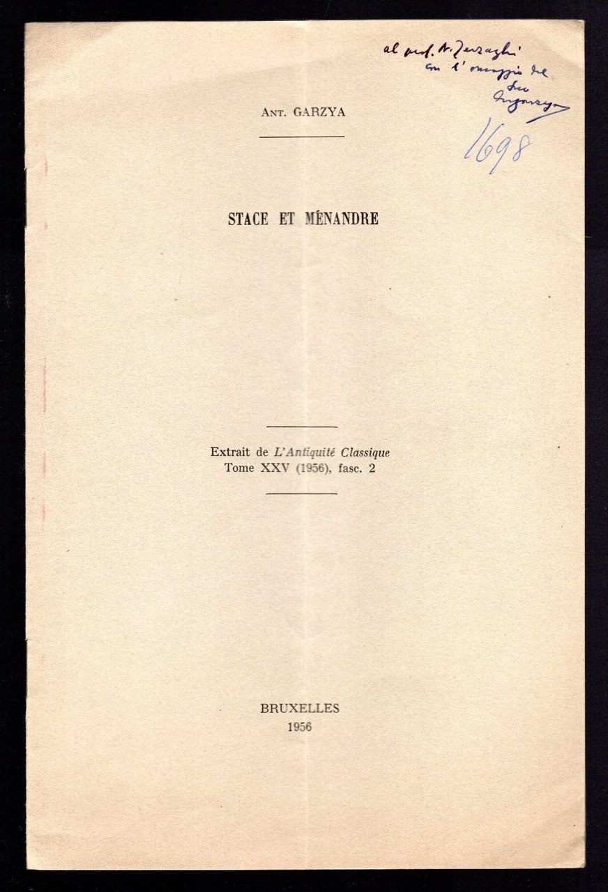 Stace et Menandre | Immagine principale