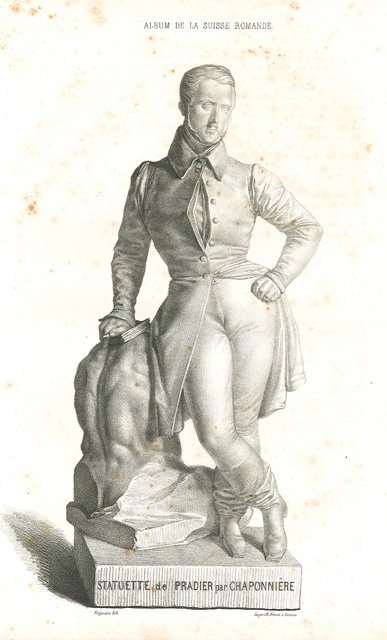 Statuette de Pradier par Chaponniere