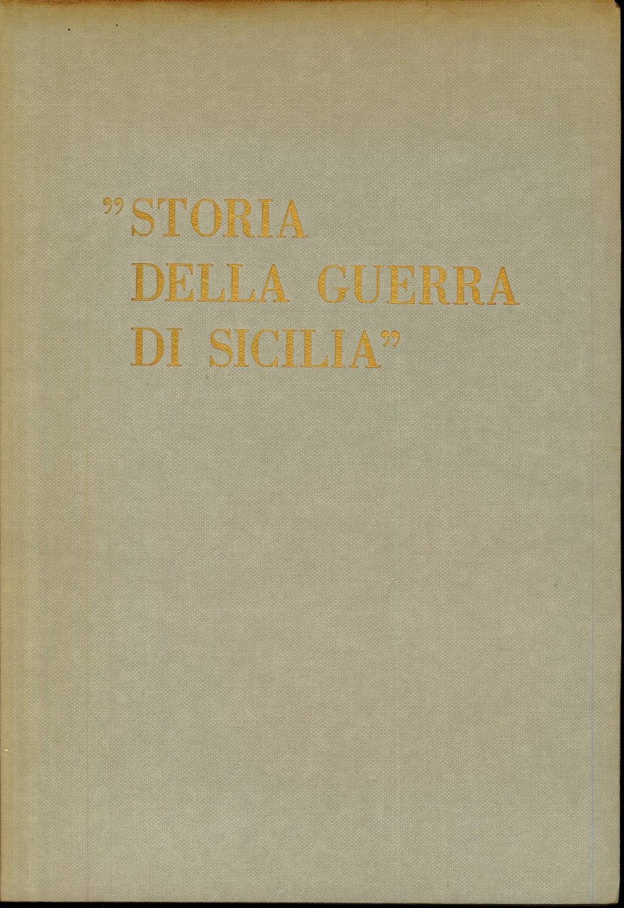 Storia della guerra di Sicilia | Immagine principale